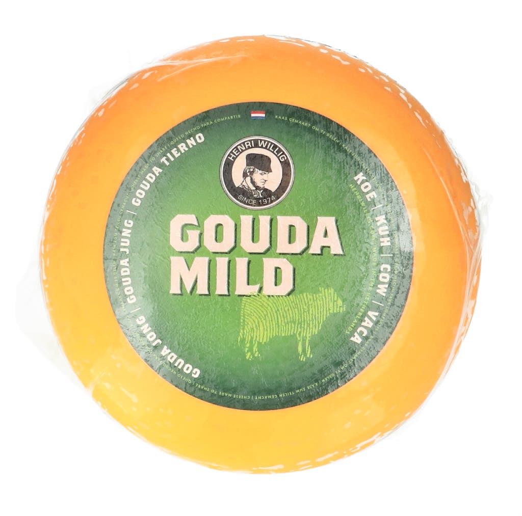 Gouda Young Cheese Henri Willig Polder Cheese (Export)