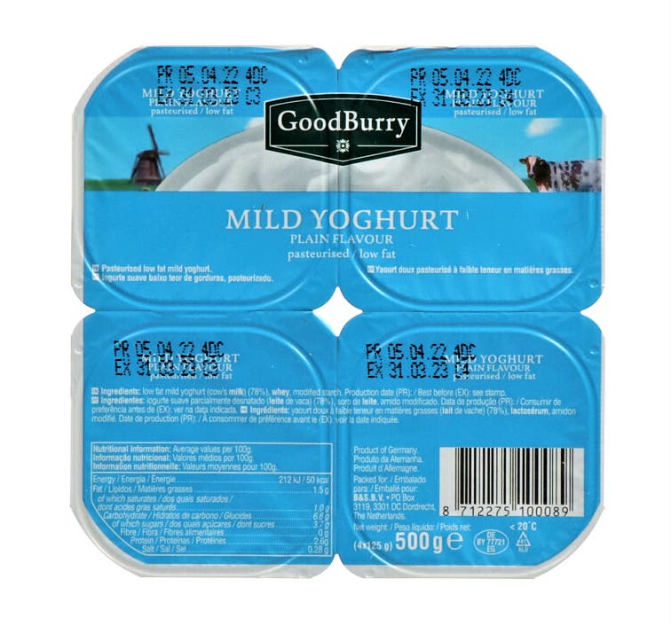 Plain Yogurt GoodBurry 1,5%