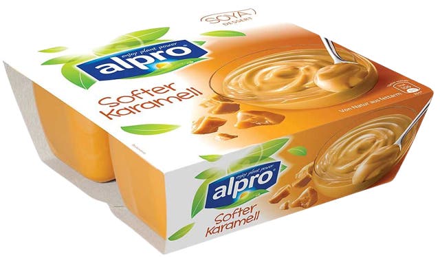 Soy Dessert Alpro Caramel  4x125 g