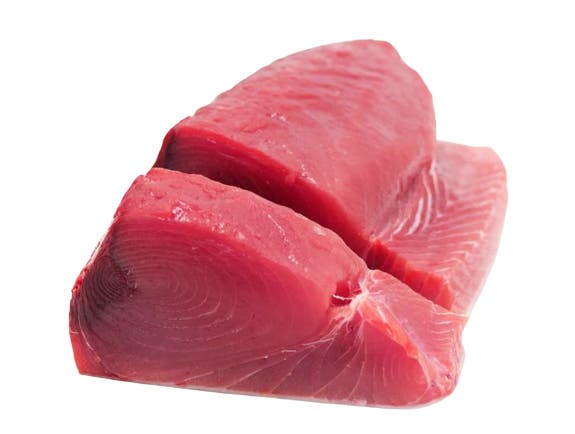 Tuna Fillet 2-5 kg 90% NW Skinless Boneless Loin IQF
