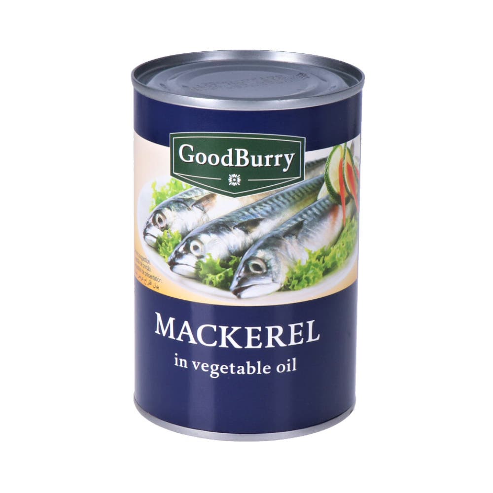 Mackerel Natural GoodBurry In Oil