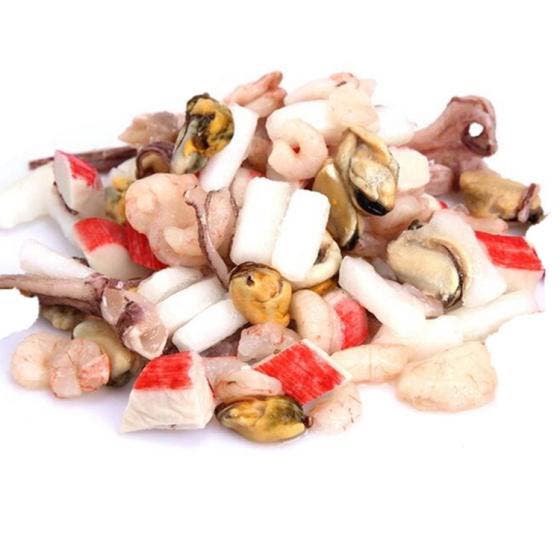 Frozen Mixed Seafood 80% NW IQF