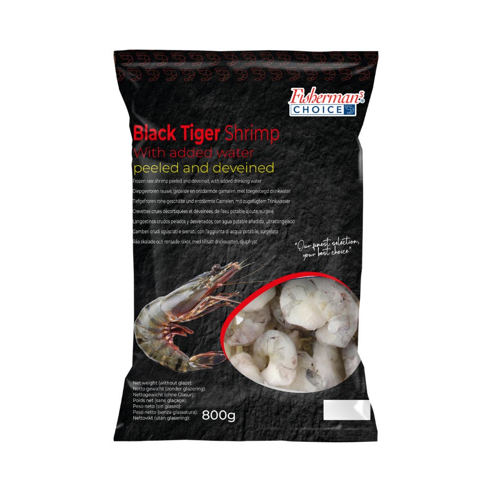 Shrimps Black Tiger P&D 16-20 80% NW IQF