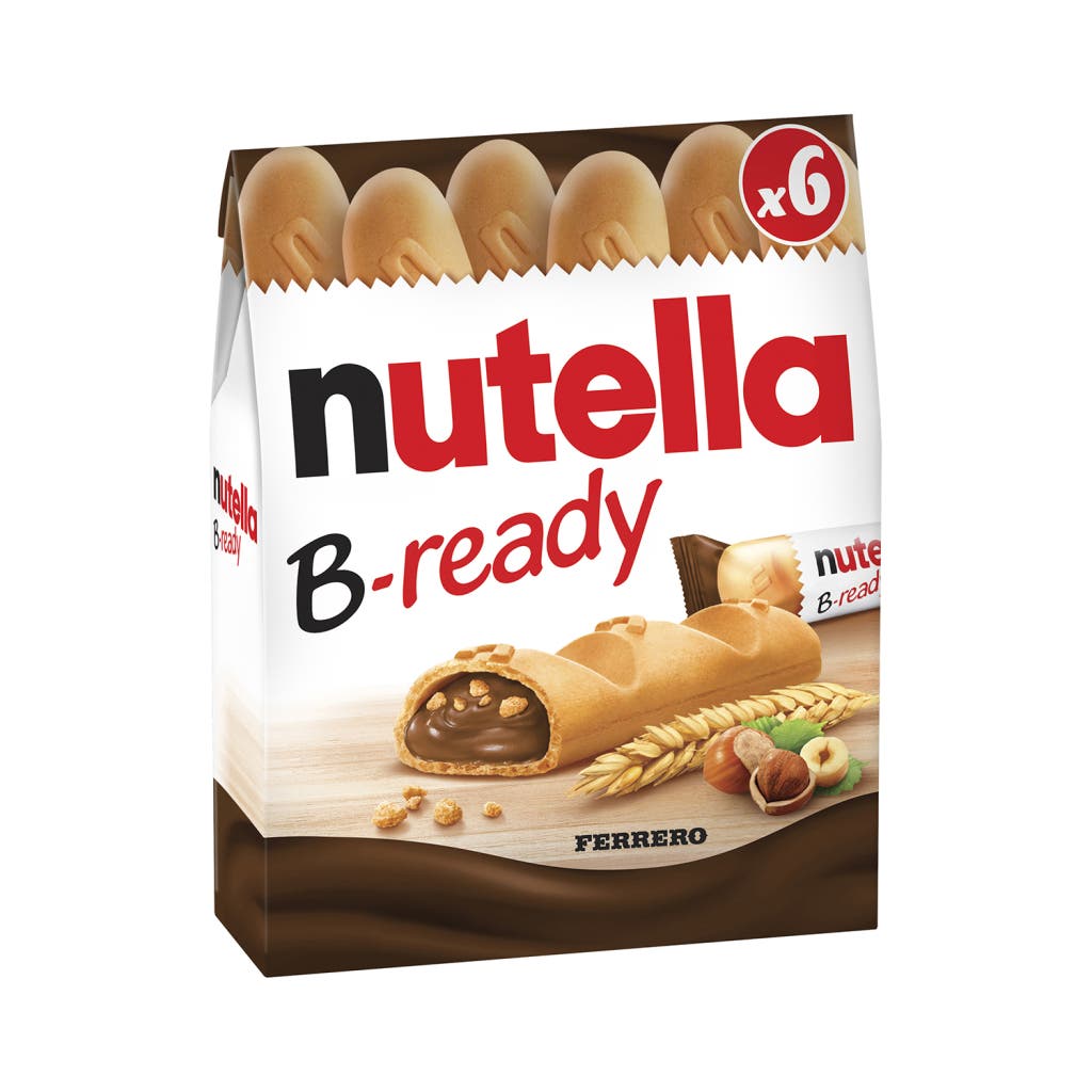 Hazelnut Chocolate Wafers Nutella B-Ready T6 (6x22 gr)