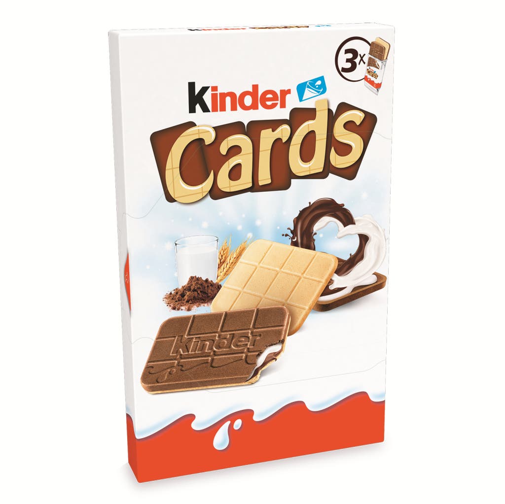 Wafers Kinder Cards 3x25,6 gr.