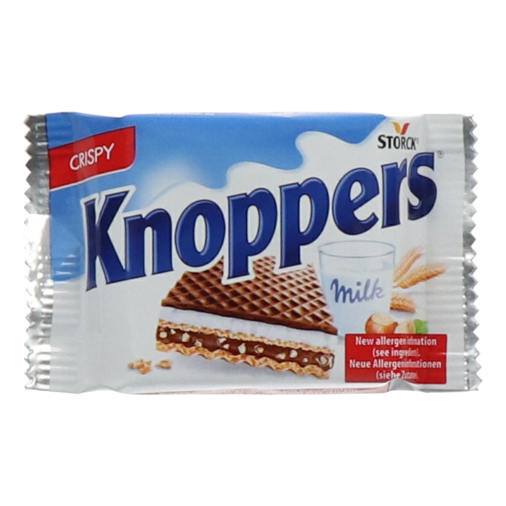 Wafers Storck Knoppers Crispy Milk-Hazelnut