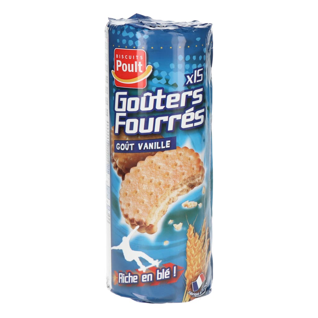 Biscuits Poult Round Vanilla Sandwich