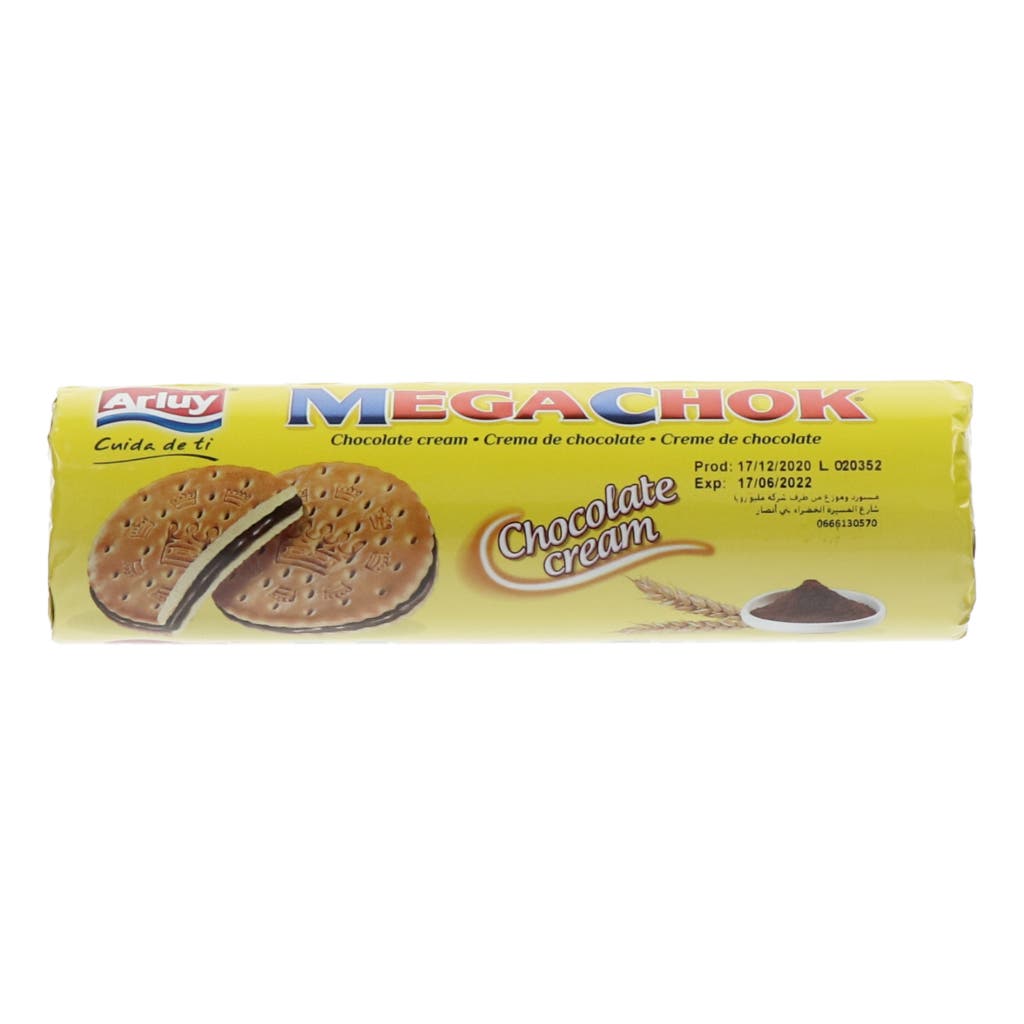 Biscuits Arluy Megachok Chocolate Cream