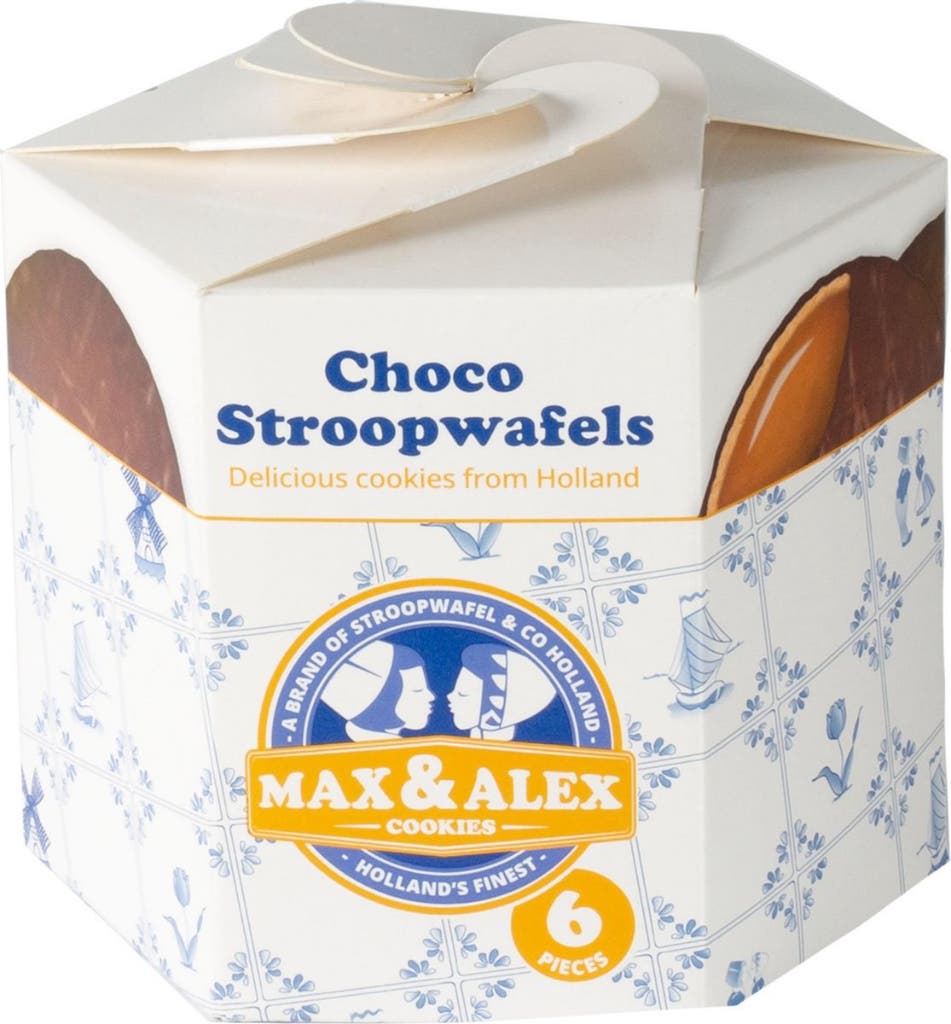 Syrup Waffles Choco in Hexa Box