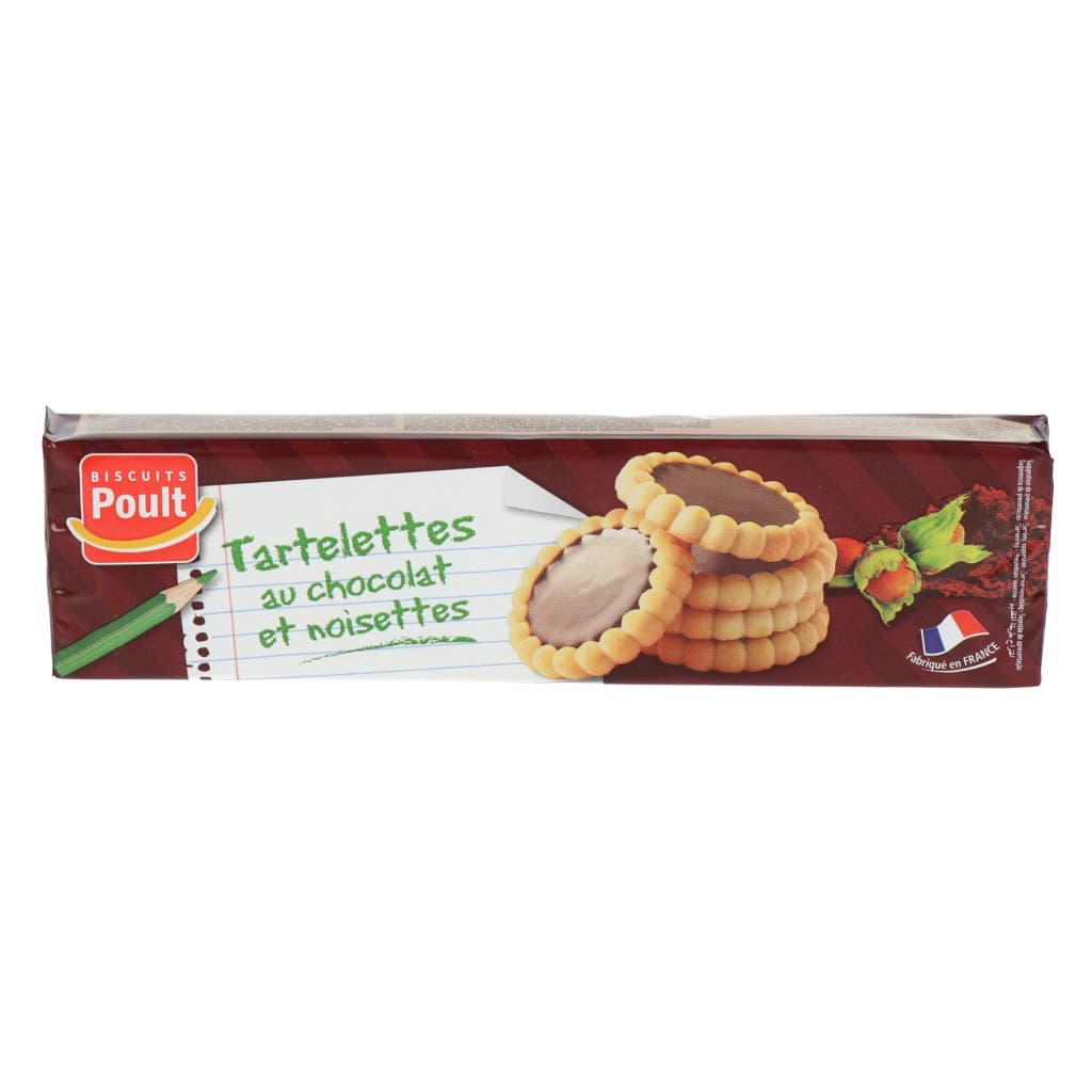Tartlette Round Poult Chocolate and Hazelnuts