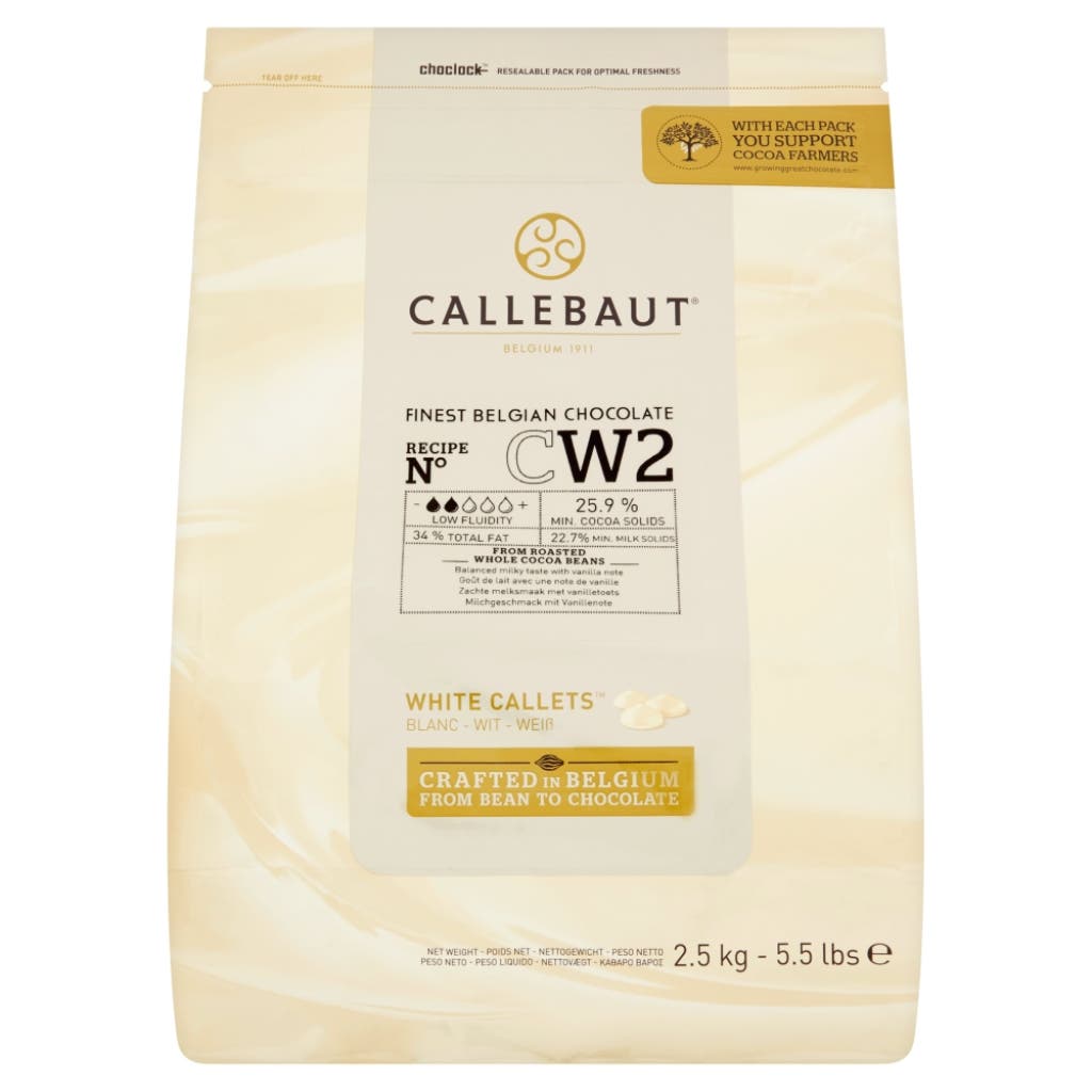 Couverture White Chocolate Callebaut Callets