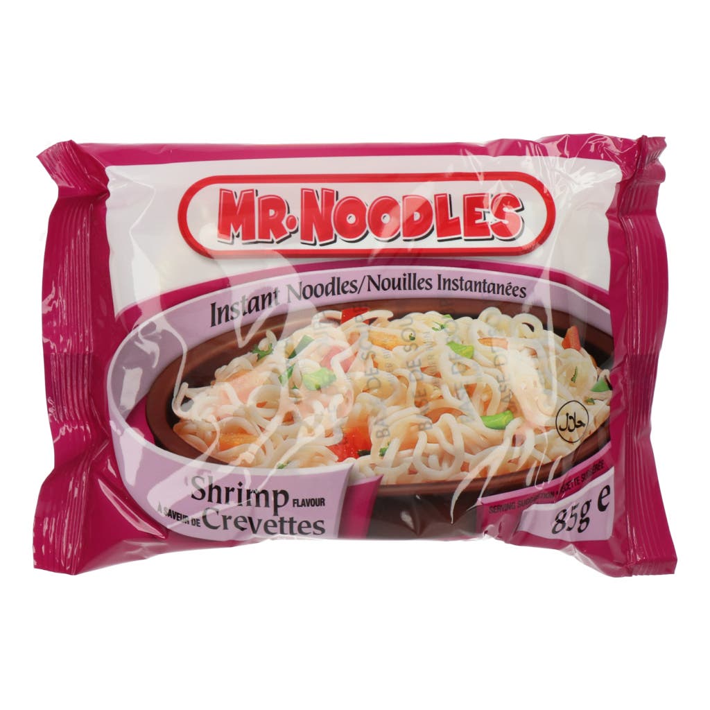 Instant Noodles Mr.Noodles Shrimp Flavour