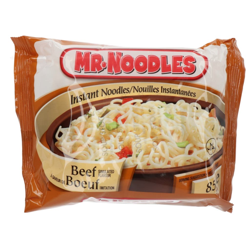 Instant Noodles Mr.Noodles Beef Simulated Flavour