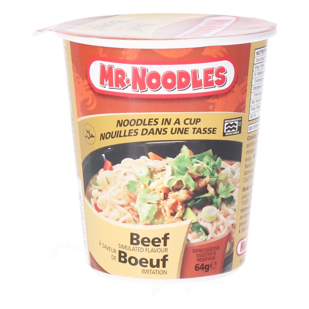 Instant Noodles Mr.Noodles Beef Simulated Flavour