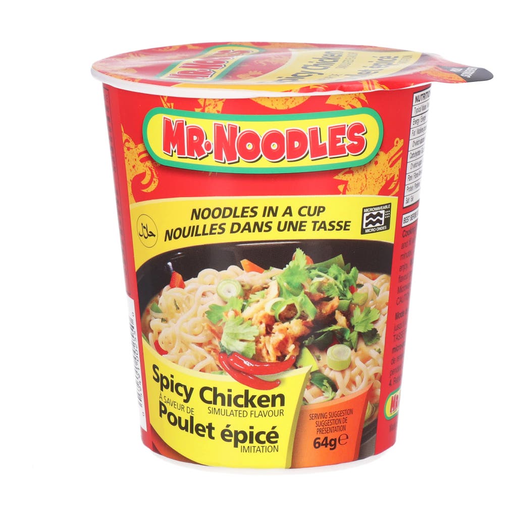 Instant Noodles Mr.Noodles Spicy Chicken Simulated Flavour