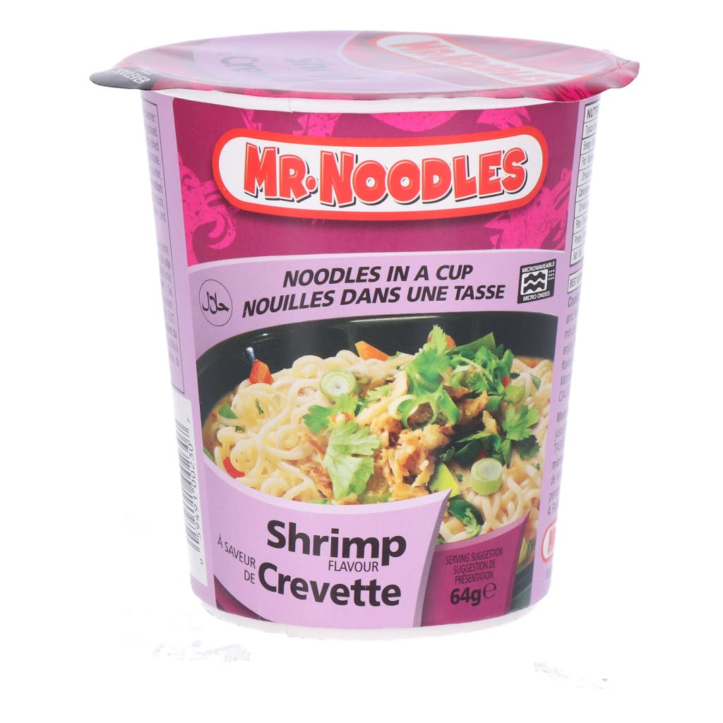 Instant Noodles Mr.Noodles Shrimp Flavour