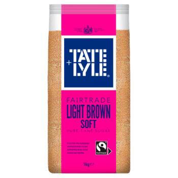 Brown Caster Sugar Tate + Lyle Light Flo Fairtrade