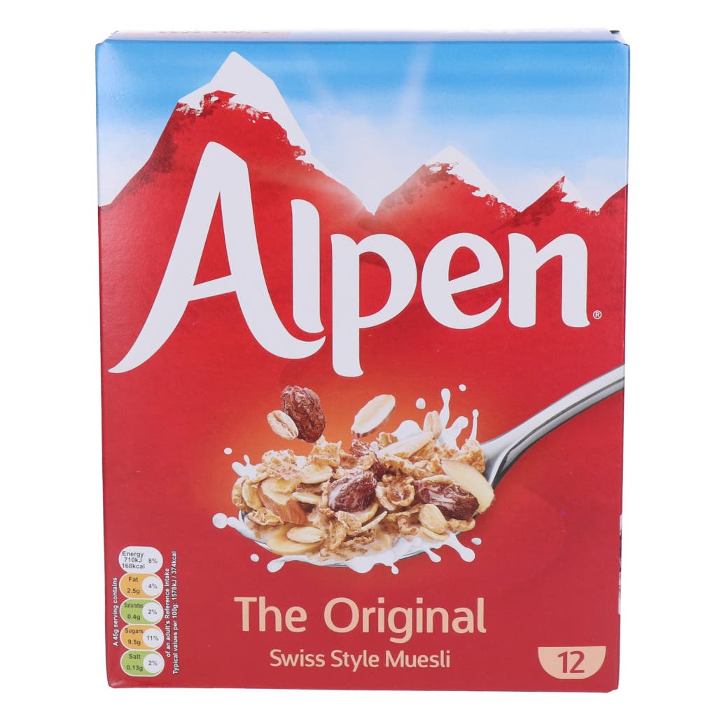 Muesli Cereals Alpen Original