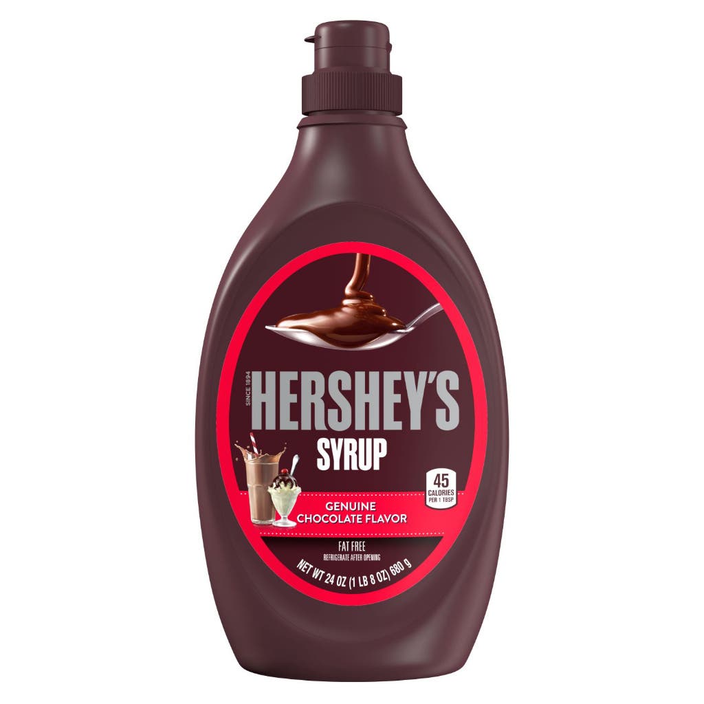 HERSHEY'S Chocolate Syrup Bottle 680g