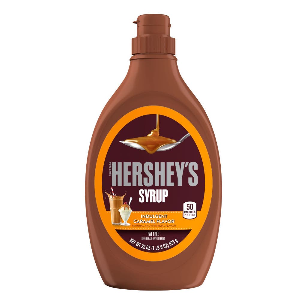 HERSHEY'S Caramel Syrup Bottle 623g