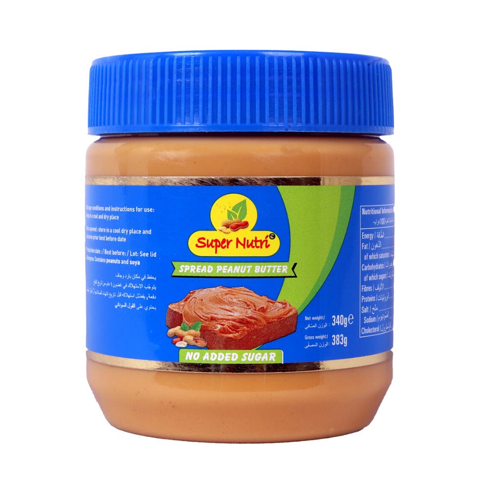 Peanut Butter Super Nutri Spread No Added Sugar