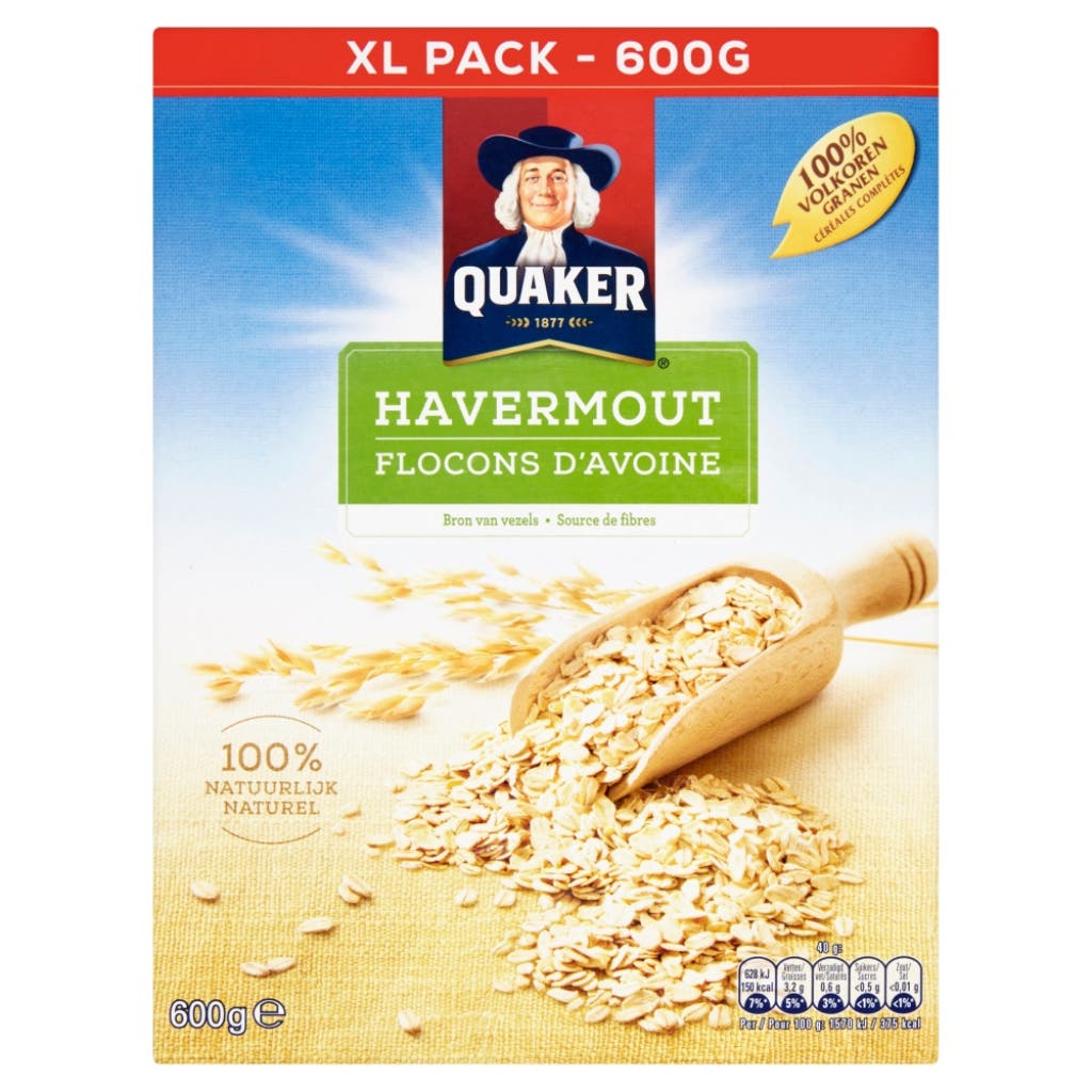 Rolled Oats Quaker Naturel