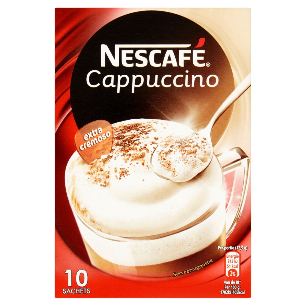 Instant Coffee Nescafe Cappuccino Sachet