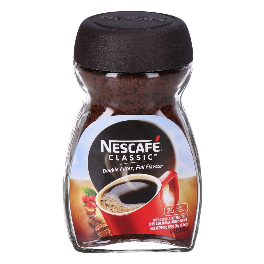 Nescafe with Caffeine Classic Double Filter, Full Flavour