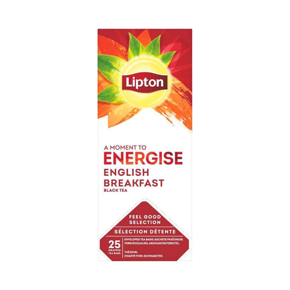 Lipton Black Tea English Breakfast Enveloped