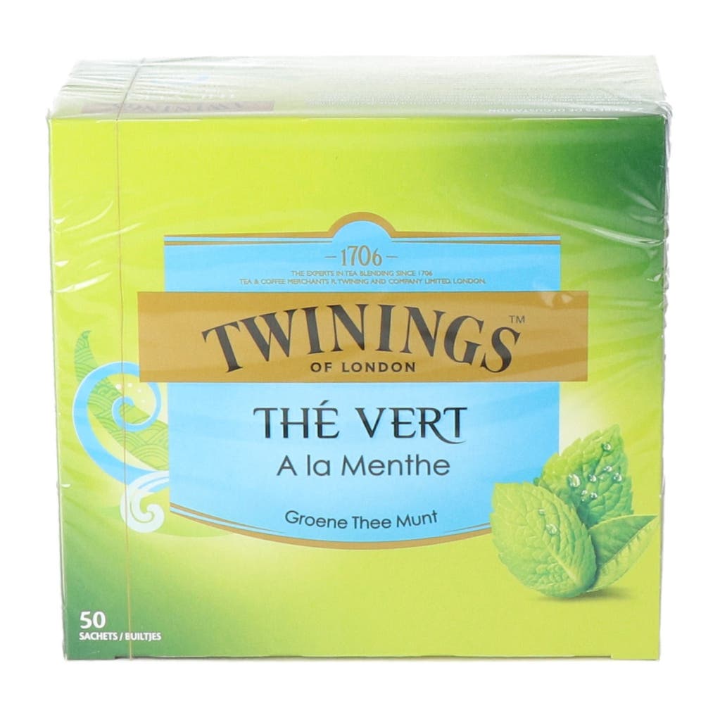 Twinings Green Tea Mint 1,5 gr. Bags