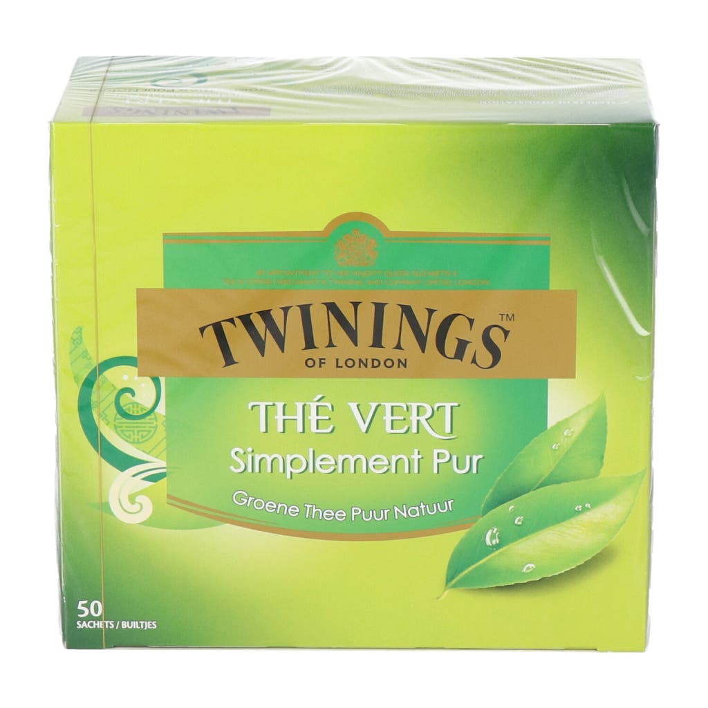 Twinings Green Tea Pure Nature 1,5 gr. Bags