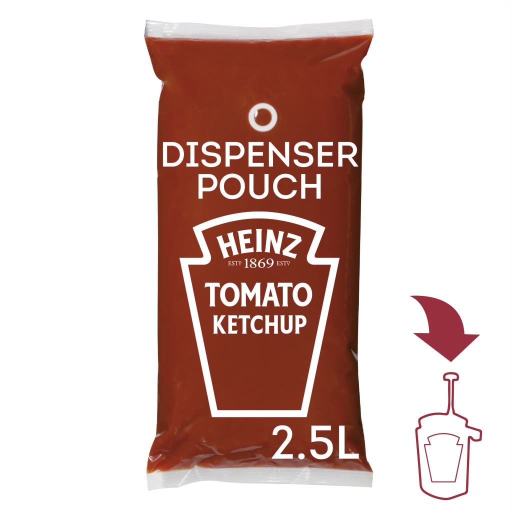 Tomato Ketchup Heinz Sauce-O-Mat In Bag
