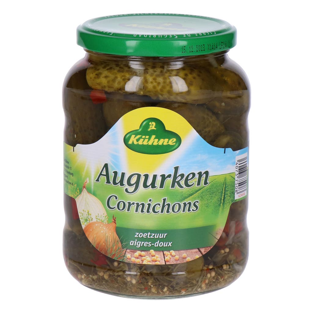 Cornichons Pickles Kuhne Dill / Sweet & Sour