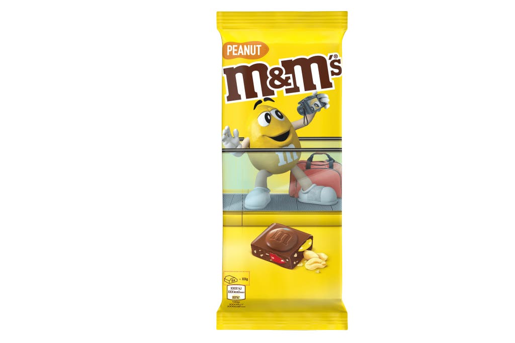 Chocolate M&M's Block Peanut