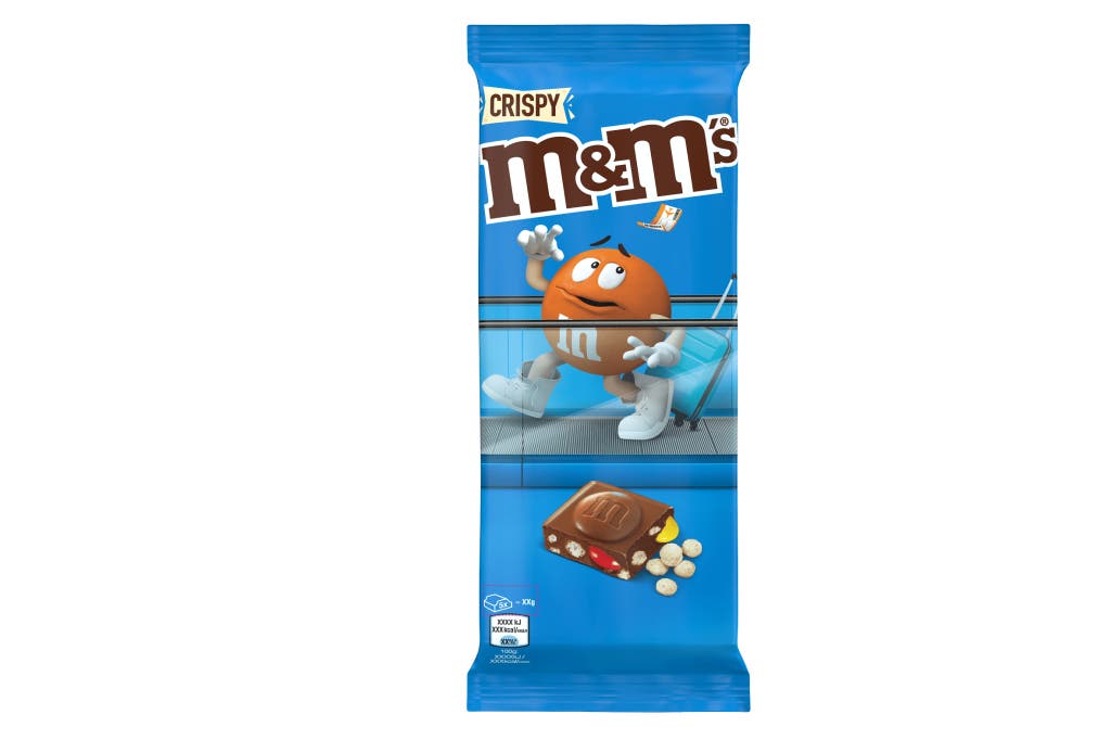 Chocolate M&M's Block Crispy (PF)