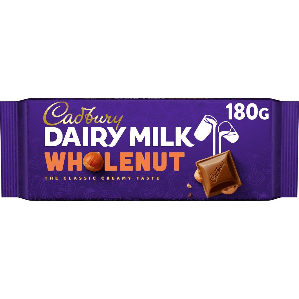 Chocolate Cadbury Dairy Milk Whole Nut