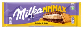 Filled Chocolate Bars Milka MMMAX Biscuit