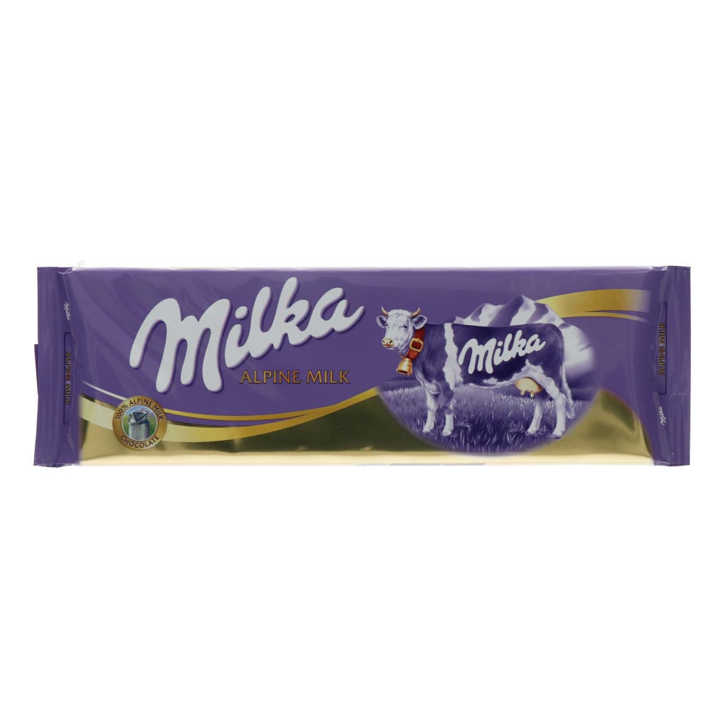 Milka Chocolate Alpine Milk Tablet