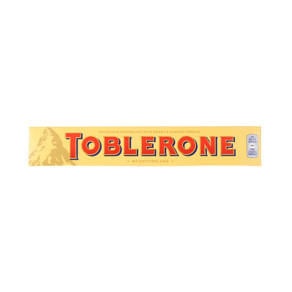 Toblerone Milk with Honey & Almond Nougat