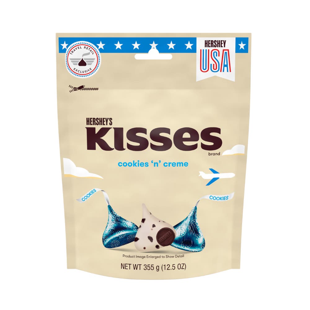 White Chocolate Hershey's Kisses Cookies 'N' Creme