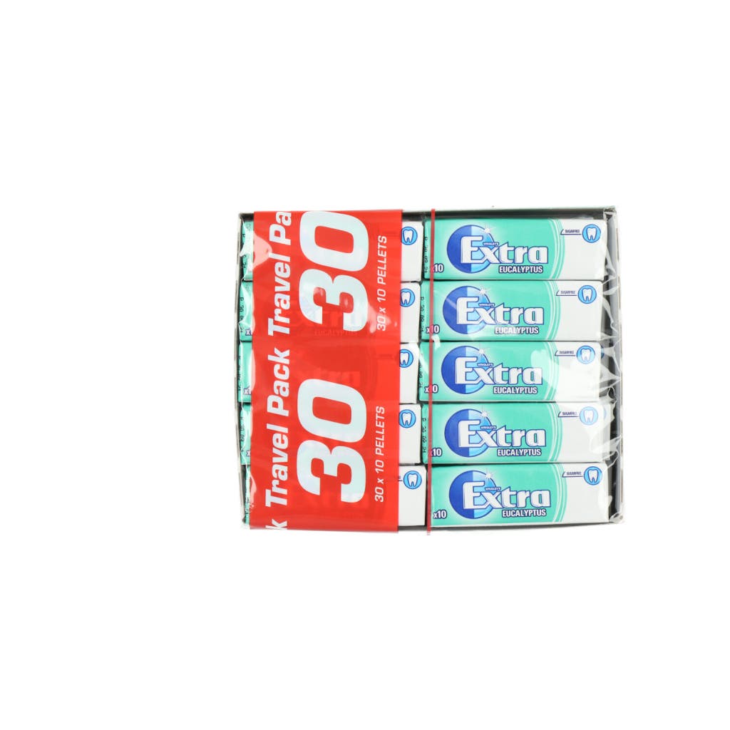 Chewing Gum Wrigley's Extra Eucalyptus Sugar Free 30 x 10 Pellets (PF)