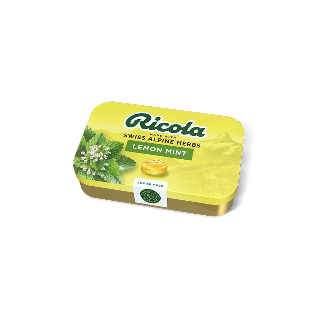 Ricola Swiss Herb Drops Lemon Mint Sugar Free
