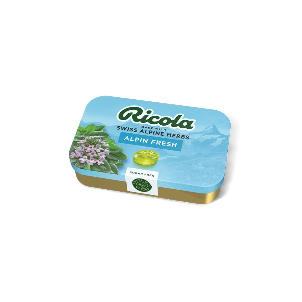 Ricola Swiss Herb Drops Alpin Fresh Sugar Free