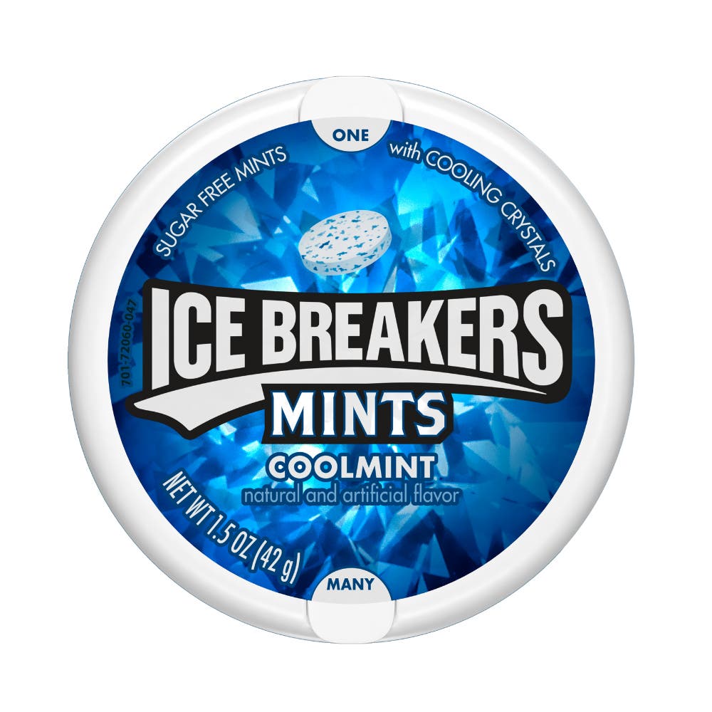 Ice Breakers Sugar Free Mints in Coolmint, 42g
