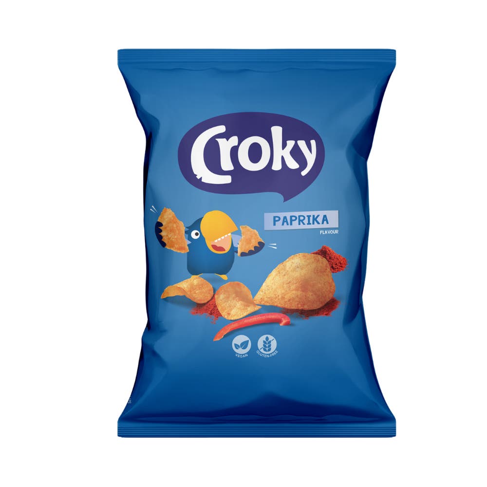 Paprika Potato Chips Croky