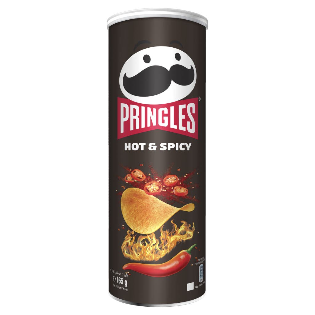Pringles Potato Chips Hot & Spicy
