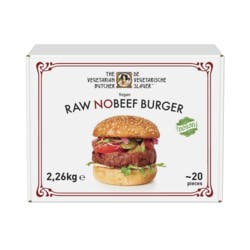 Vegan Burger The Vegetarian Butcher Raw NoBeef