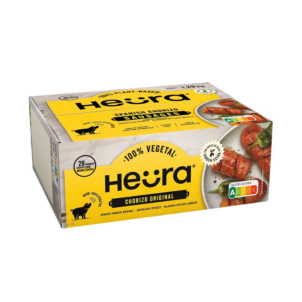 Vegan Sausages Heura Chorizo