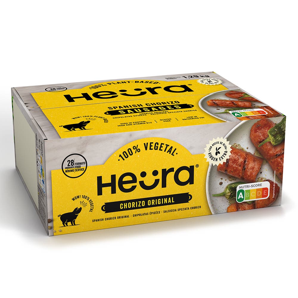 Vegan Sausages Heura Chorizo