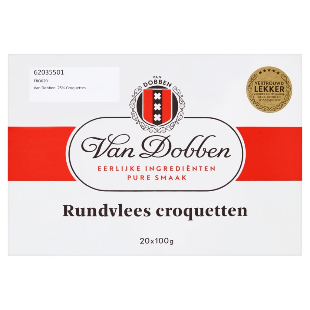 Croquettes Van Dobben 25%